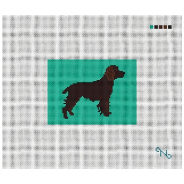 Boykin Spaniel Needlepoint Card Wallet Kit