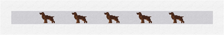 Boykin Spaniel Needlepoint Dog Collar Kit