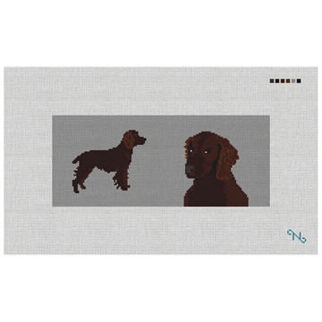 Boykin Spaniel Needlepoint Flask Kit