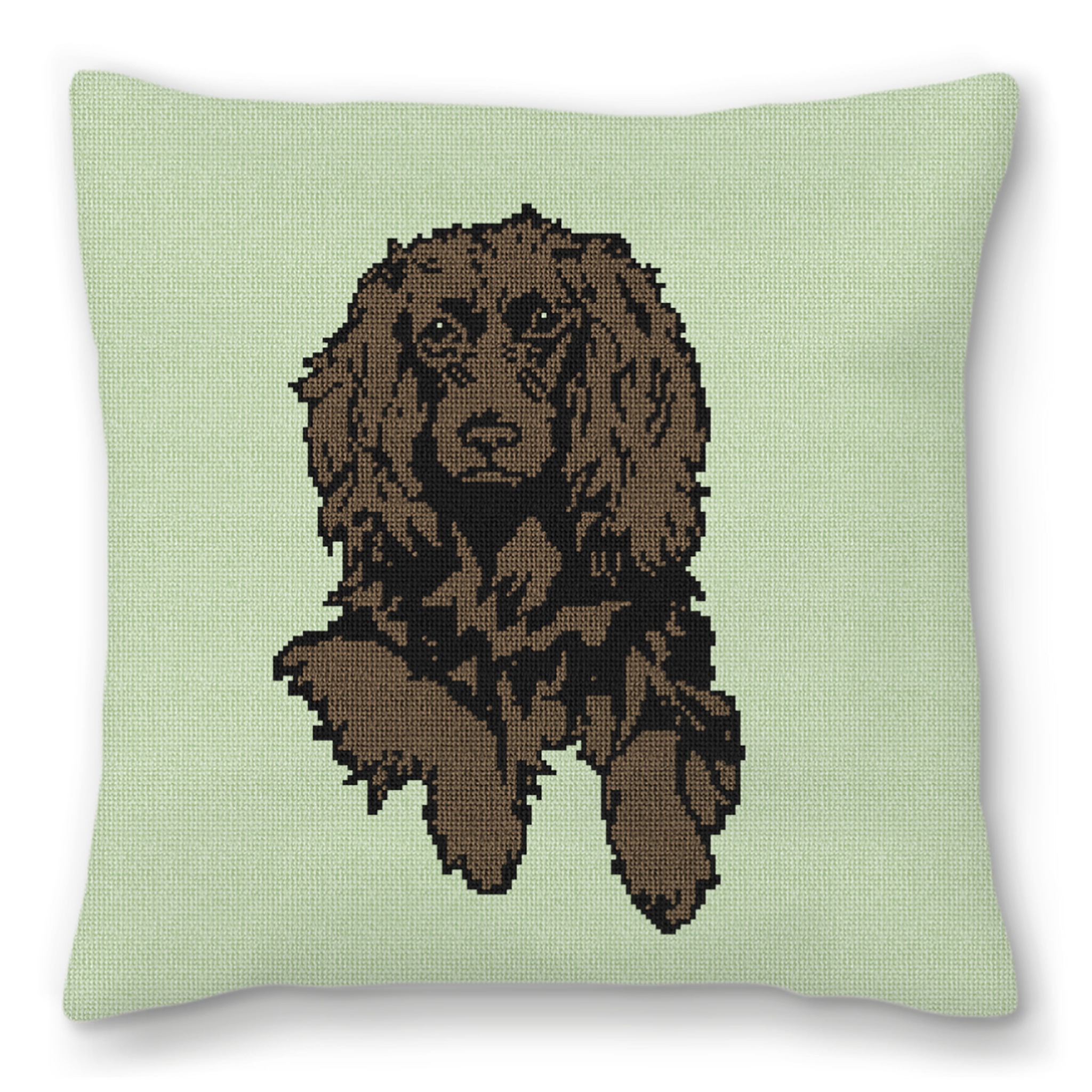 Boykin Spaniel Needlepoint Pillow