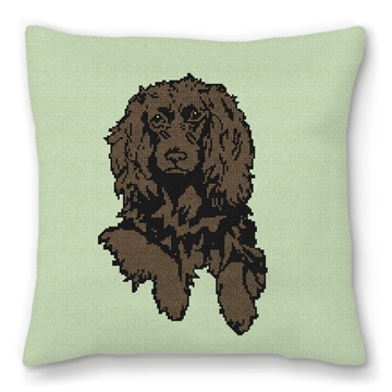 Boykin Spaniel Needlepoint Pillow