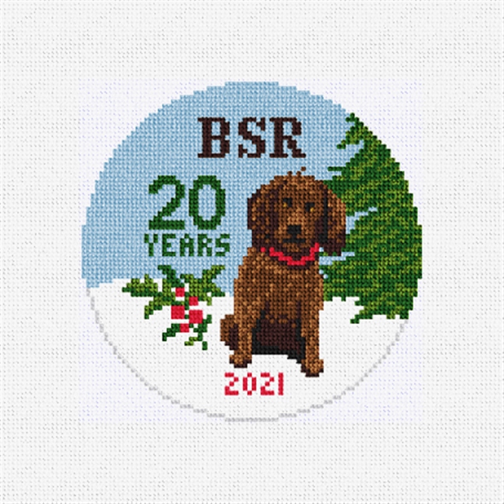 Boykin Spaniel Rescue Needlepoint Ornament Kit