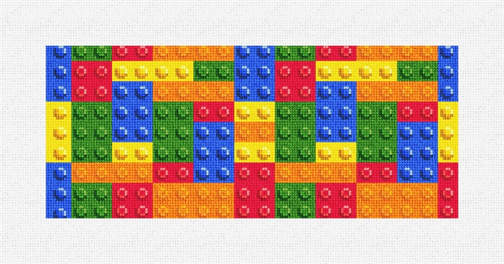 Brick By Brick Needlepoint Flask Kit