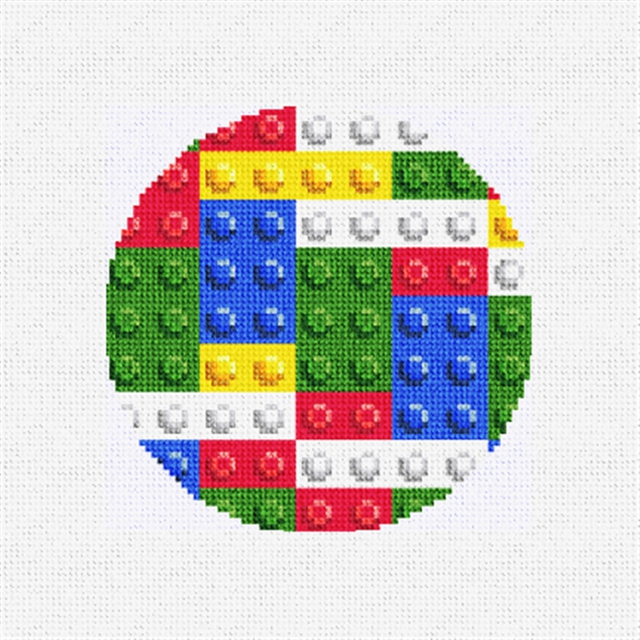 Brick By Brick Needlepoint Ornament Kit