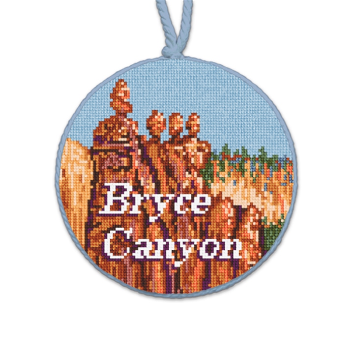 Bryce Canyon National Park Needlepoint Ornament