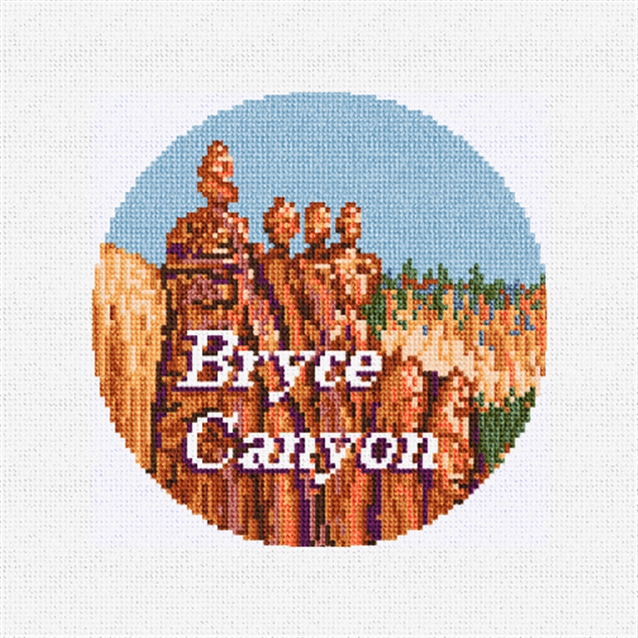 Bryce Canyon Ntl Park Needlepoint Ornament Kit
