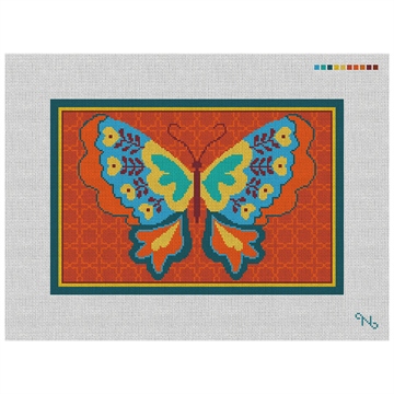 Butterfly Joy Needlepoint Kit
