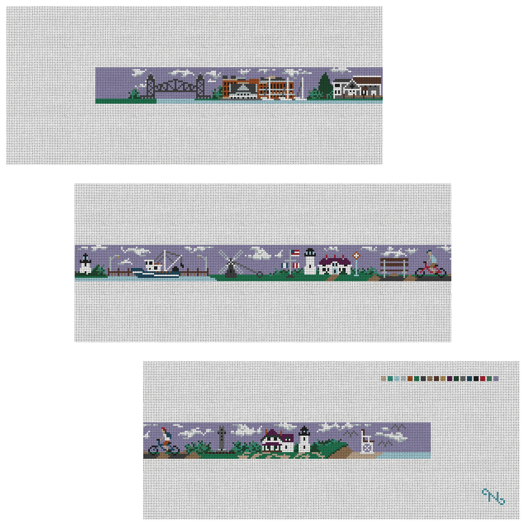 Cape Cod Highlights Needlepoint Kit