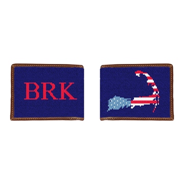Cape Cod Needlepoint Wallet