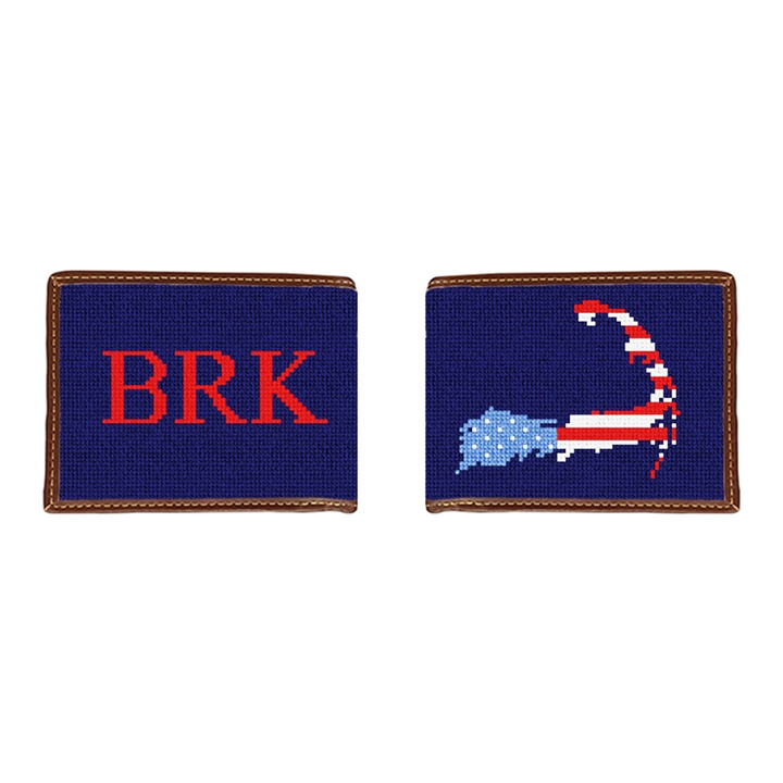 Cape Cod Needlepoint Wallet