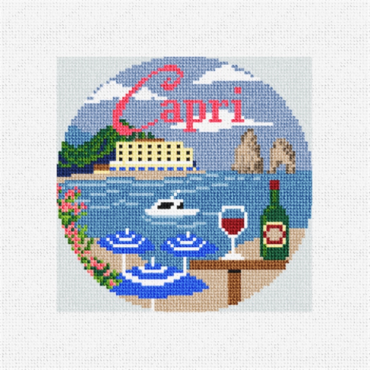 Capri Needlepoint Ornament Kit