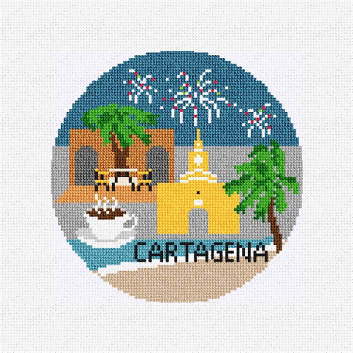 Cartagena Needlepoint Ornament Kit
