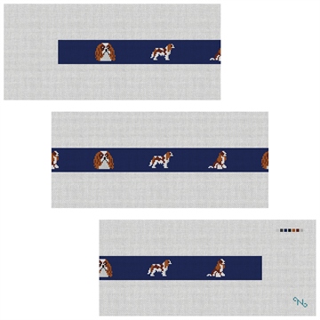 Cavalier King Charles Needlepoint Belt Kit