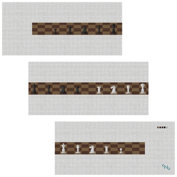 Chess Needlepoint Belt Kit