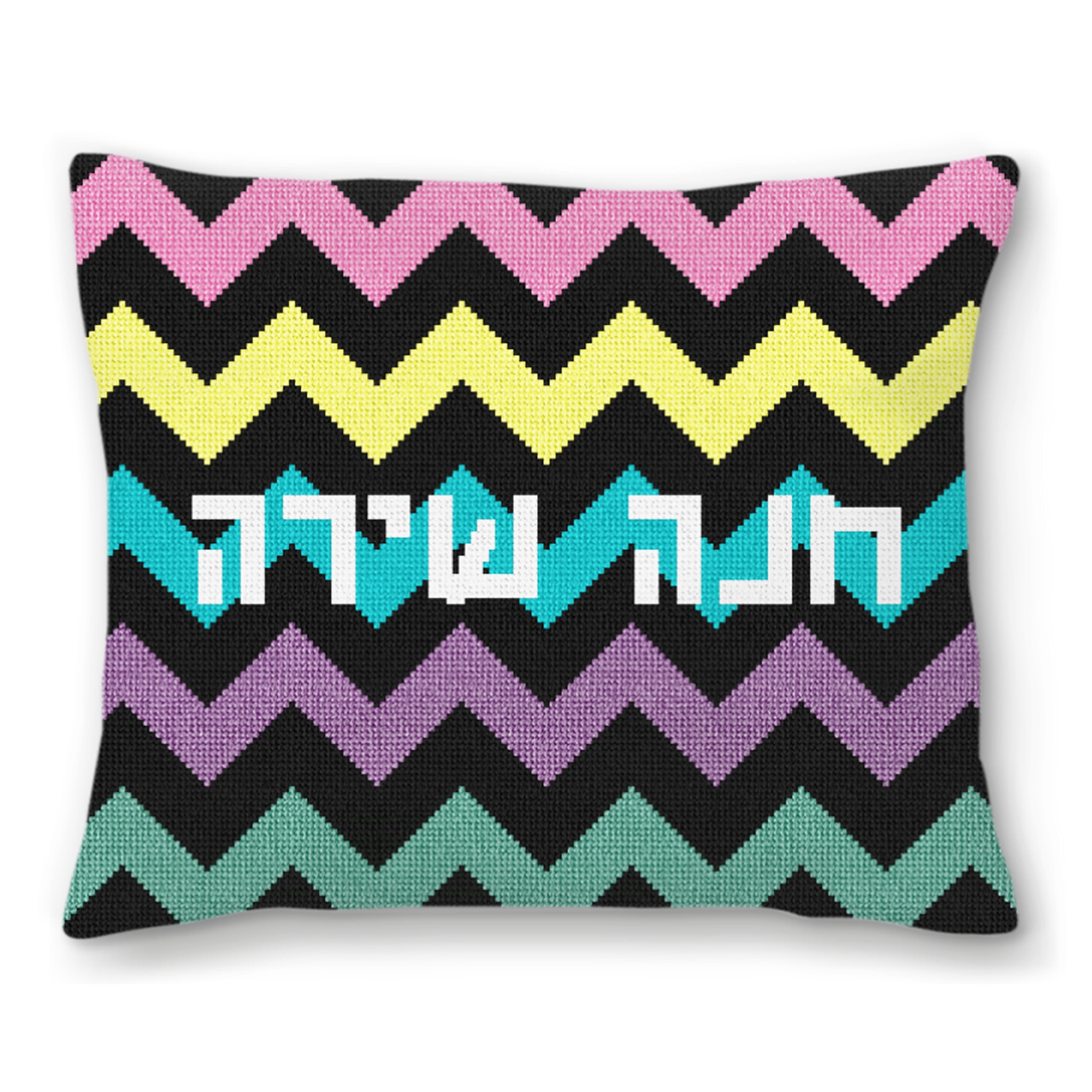 Chevron Needlepoint Tallis Bag