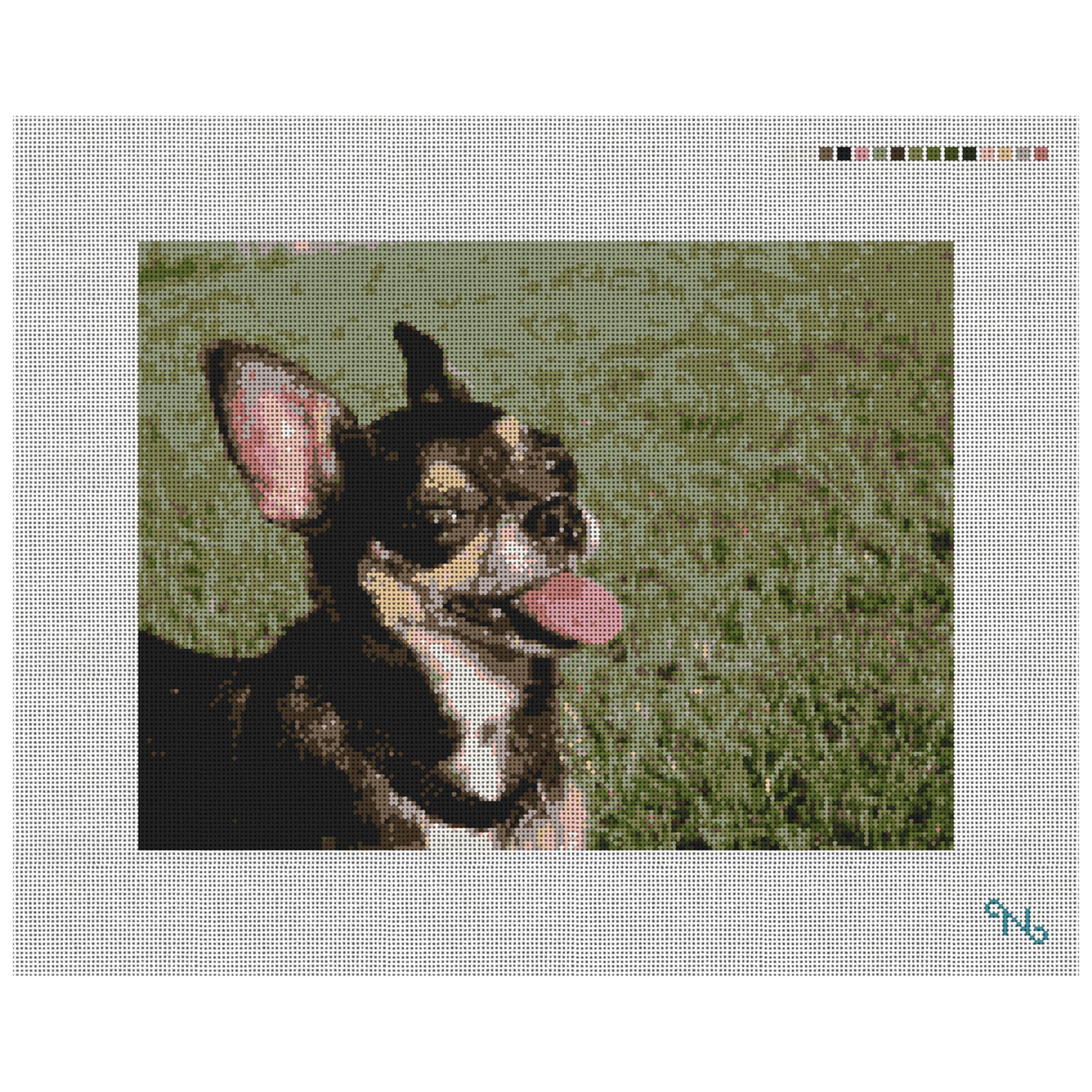 Chihuahua Needlepoint Kit