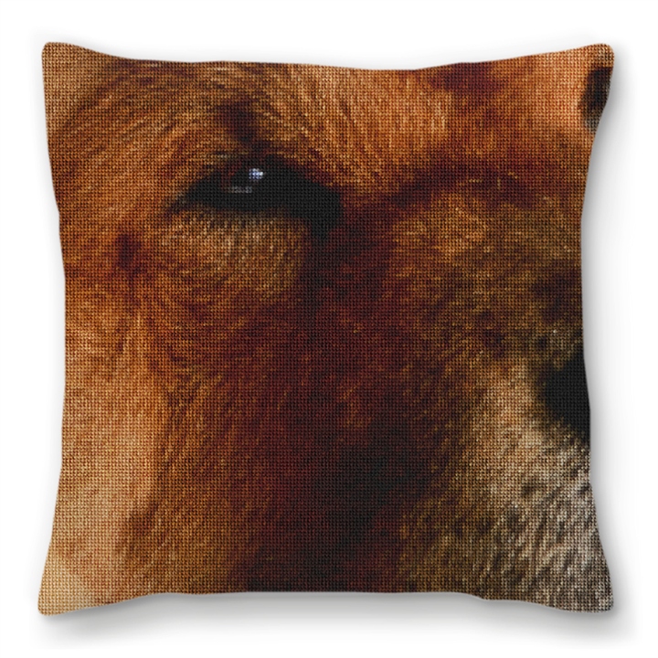 Chow Chow Needlepoint Pillow 