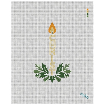 Christ Advent Candle Needlepoint Ornament Kit