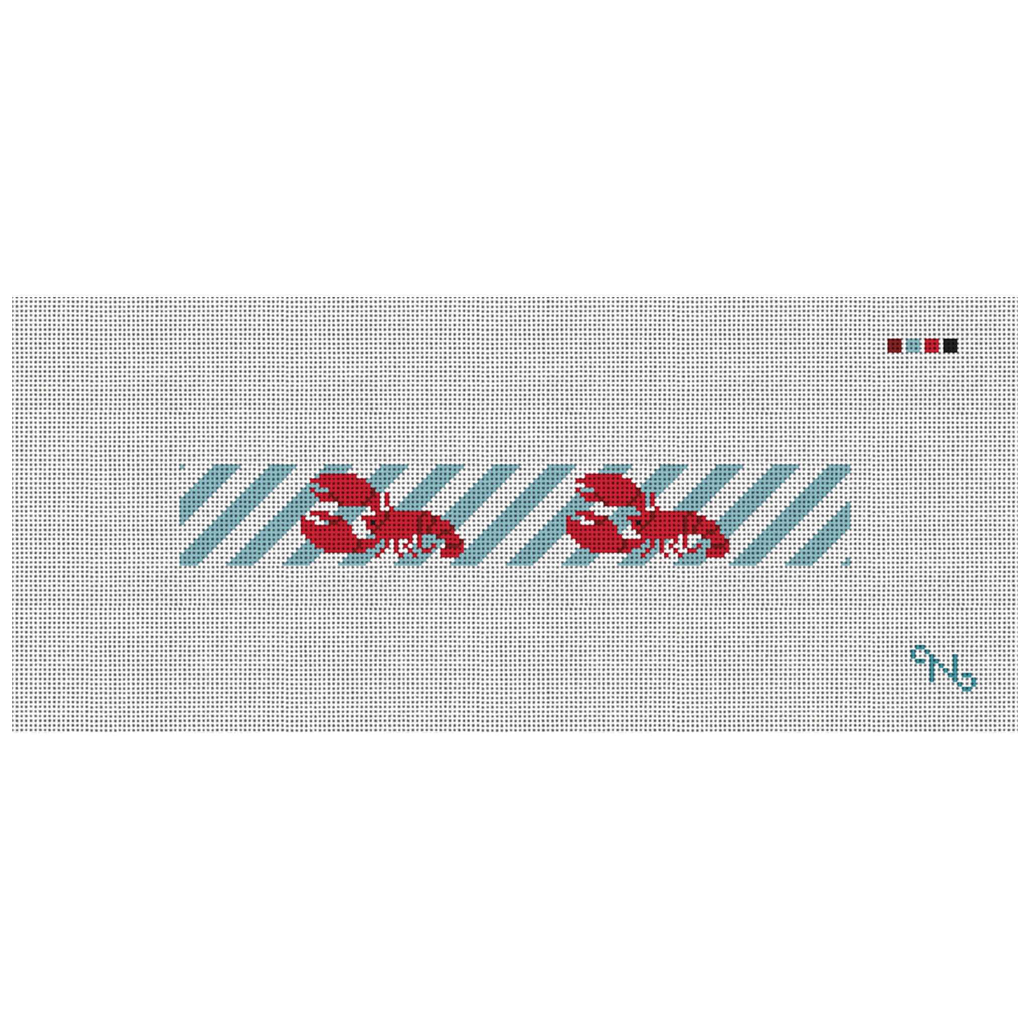 Classic Lobster Needlepoint Key Fob Kit