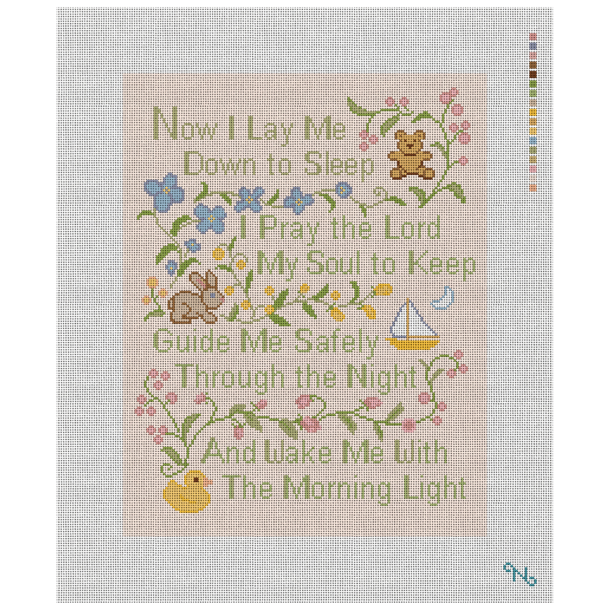 Classic Prayer Needlepoint Kit