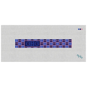 Classic Weave Needlepoint Key Fob Kit