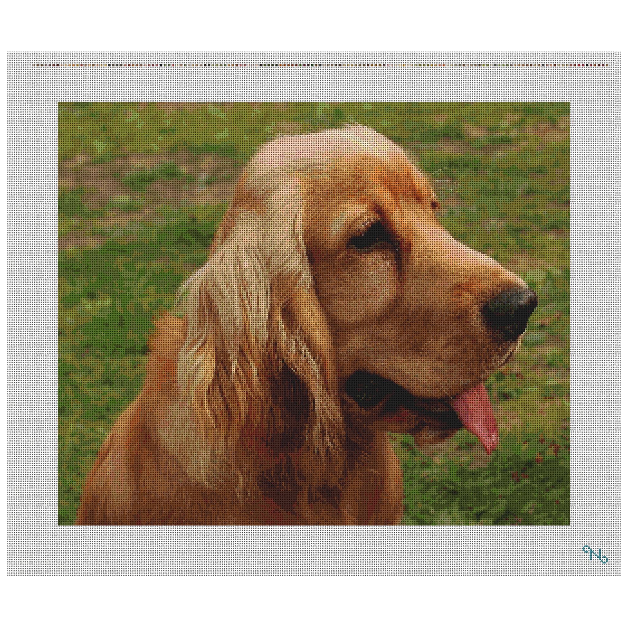 Cocker Spaniel Needlepoint Kit