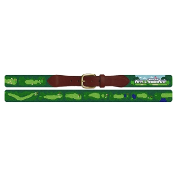 Country Club of Columbus Needlepoint Belt