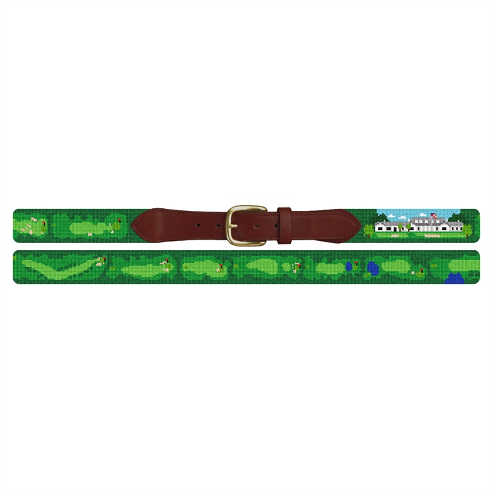 Country Club of Columbus Needlepoint Belt