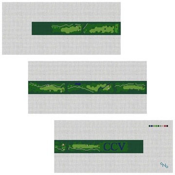 Country Club of Virginia Needlepoint Belt Kit
