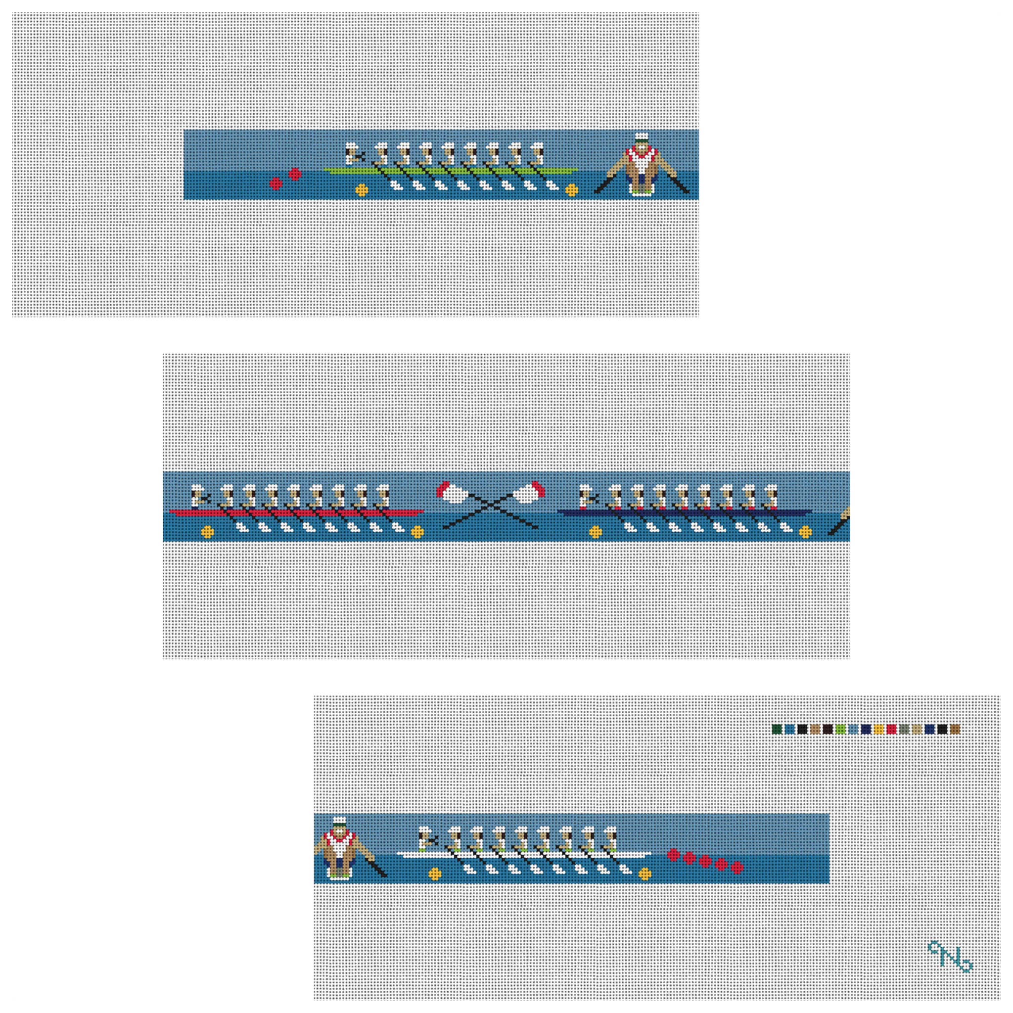 Crew Needlepoint Belt Kit