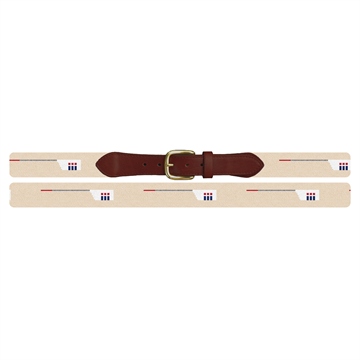 Custom Crew Team Needlepoint Belt