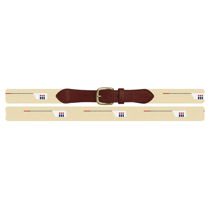 Custom Crew Team Needlepoint Belt