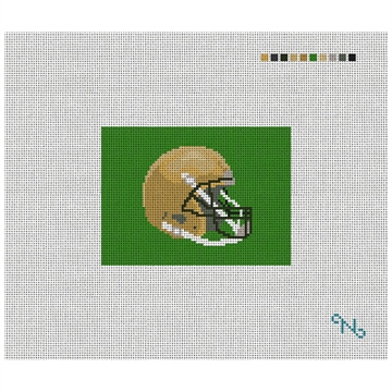 Custom Football Needlepoint Card Wallet Kit