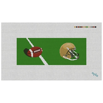 Custom Football Needlepoint Wallet Kit
