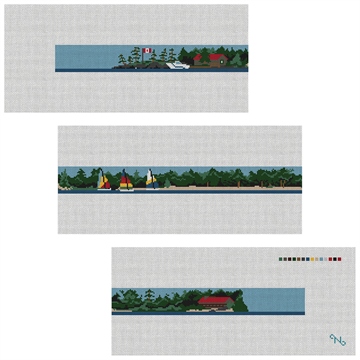 Custom Landscape Needlepoint Kit