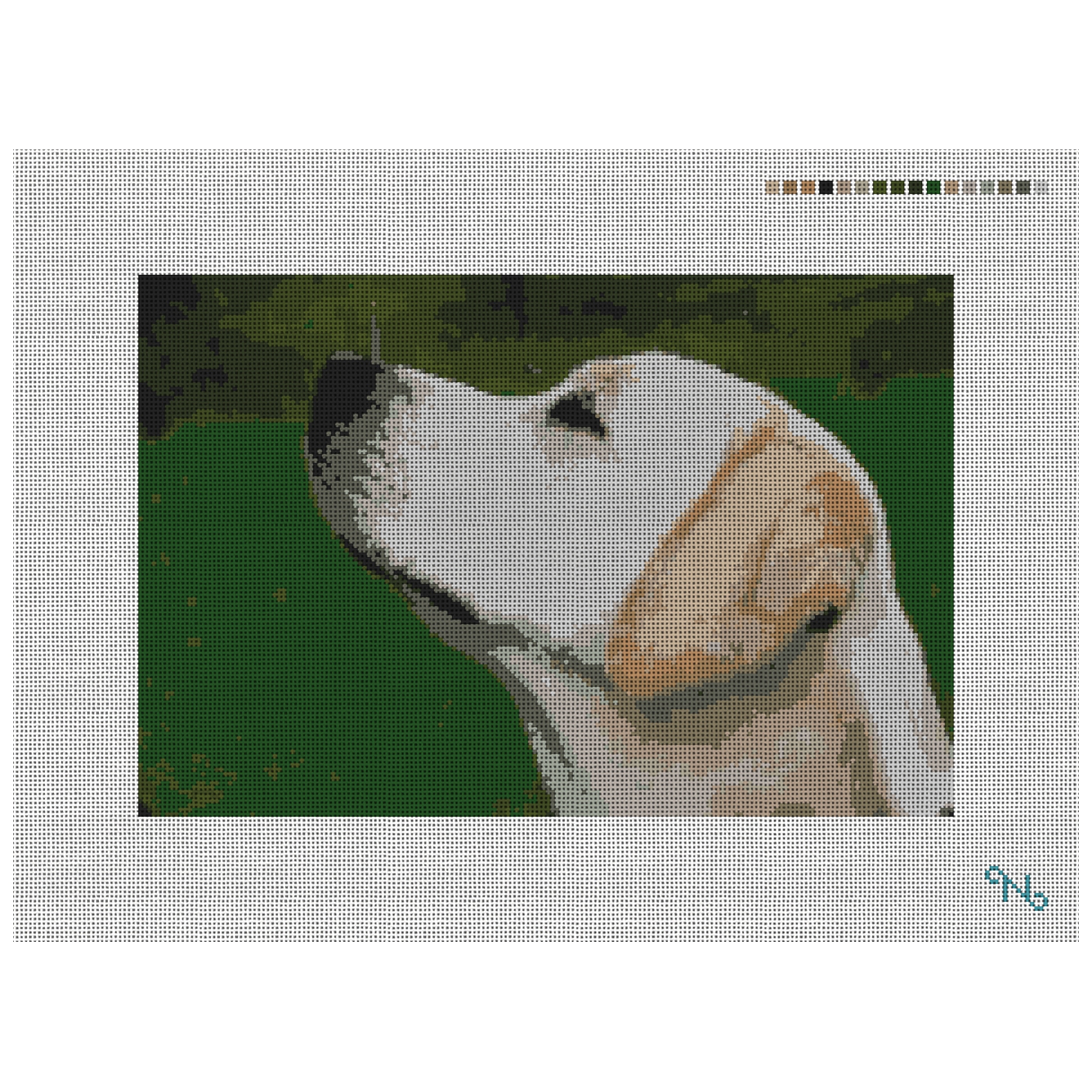 Custom Needlepoint Canvas Kit