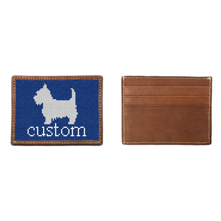 Custom Needlepoint Card Wallet 