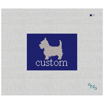 Custom Needlepoint Card Wallet Kit