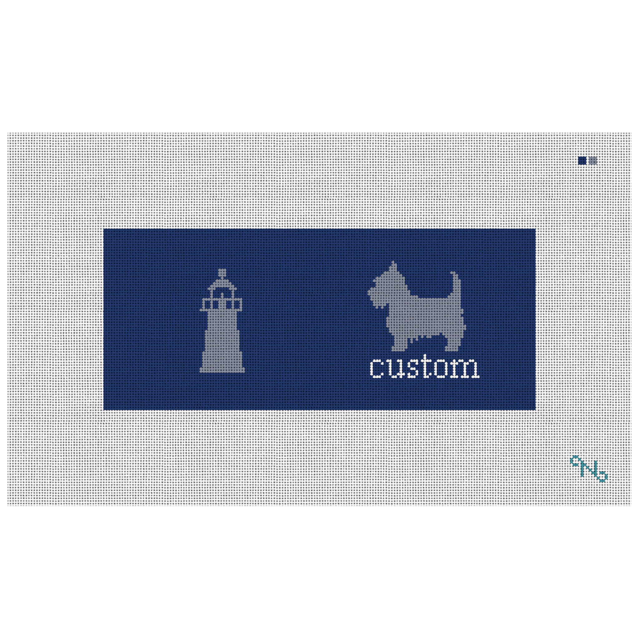 Custom Needlepoint Flask Kit