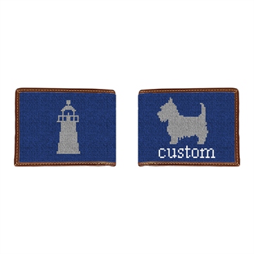 Custom Needlepoint Wallet