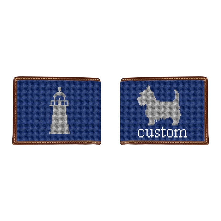 Custom Needlepoint Wallet