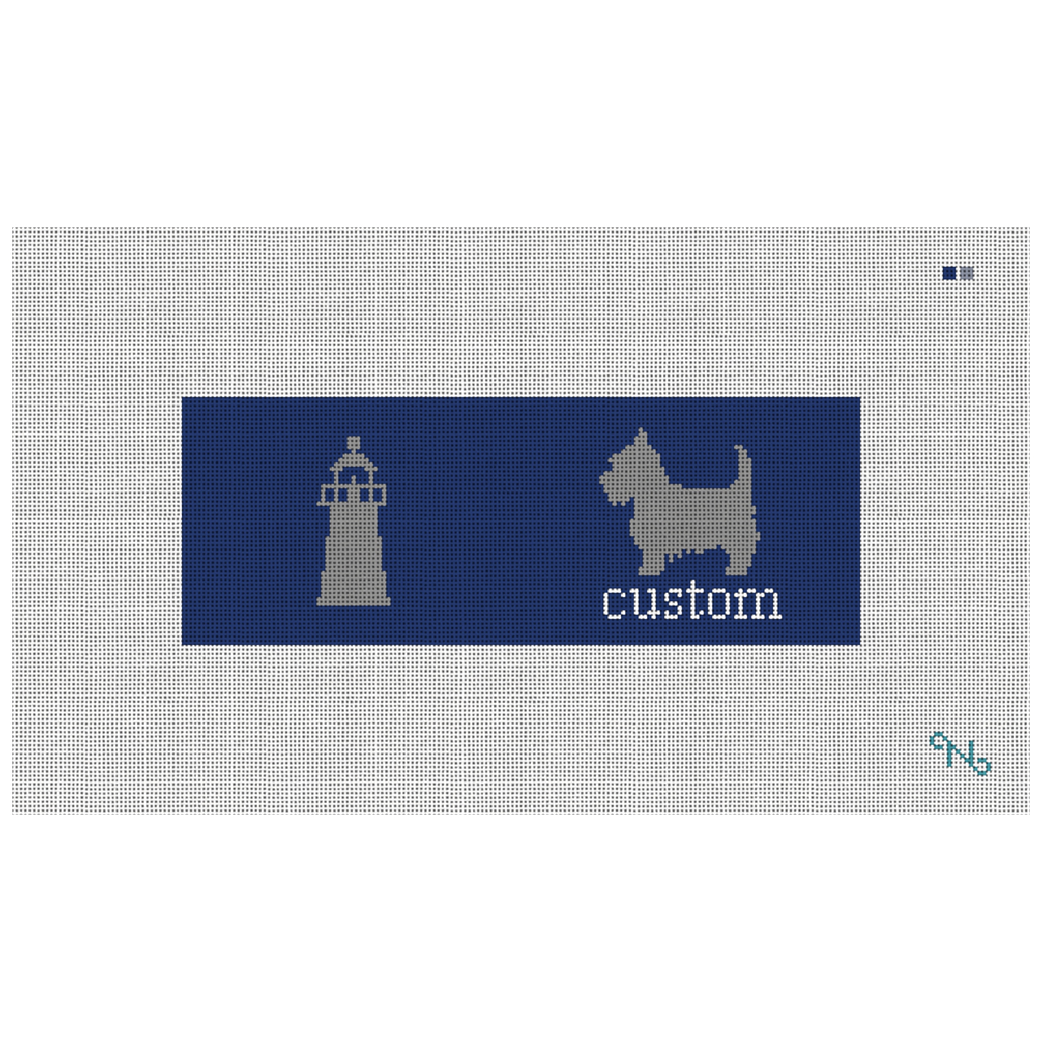 Custom Needlepoint Wallet Kit