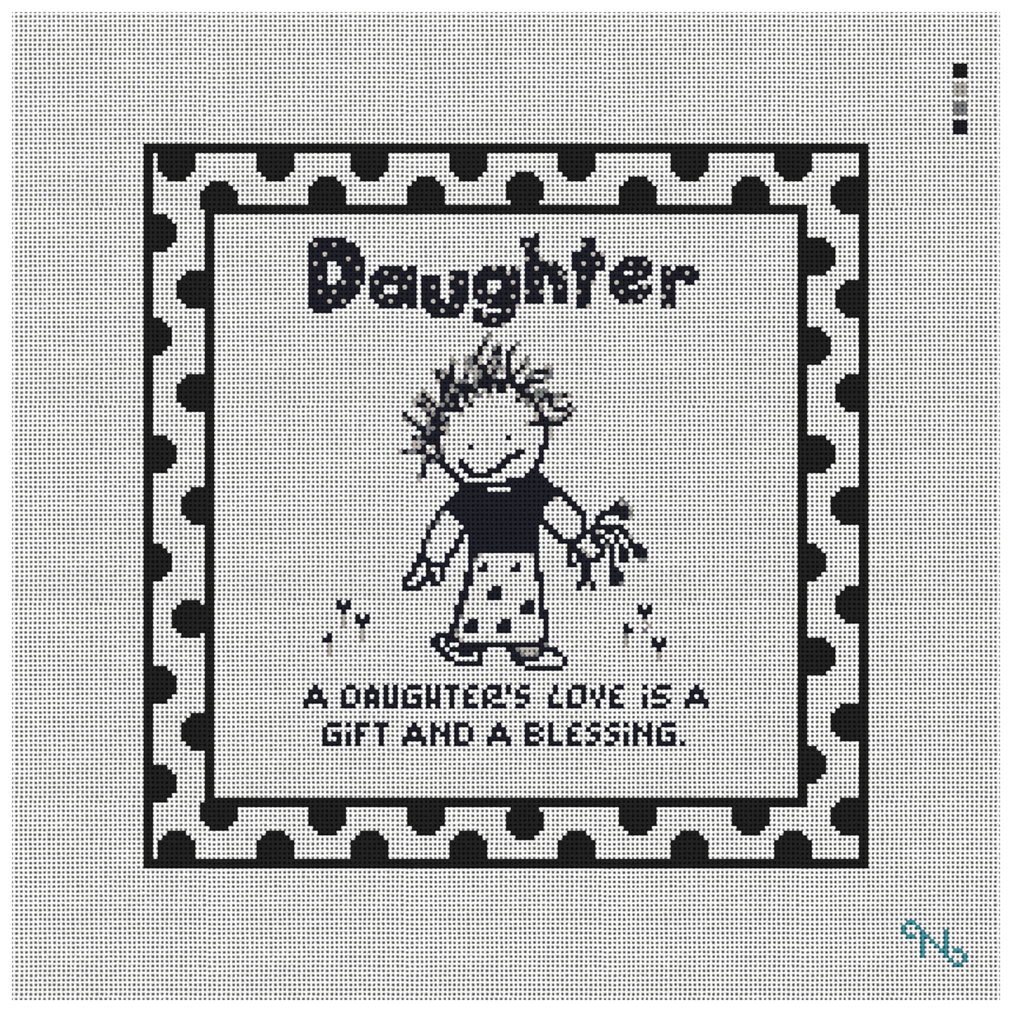 Daughters Love Needlepoint Kit
