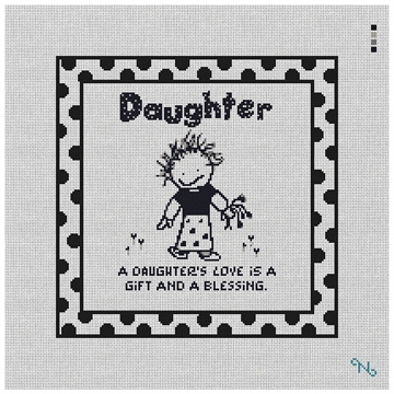 Daughters Love Needlepoint Kit
