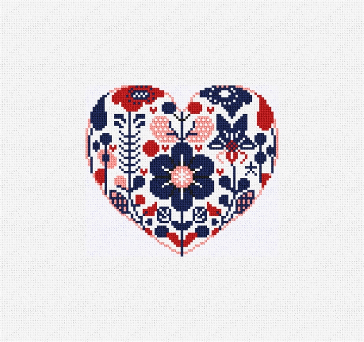 Delightful Petals Needlepoint Ornament Kit