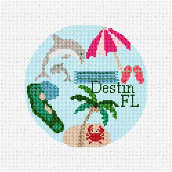 Destin Florida Needlepoint Ornament Kit