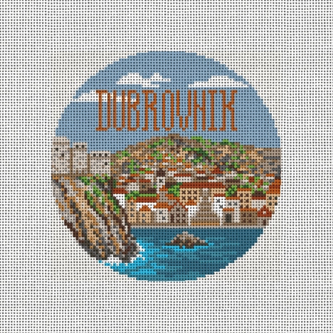 Dubrovnik Needlepoint Ornament Kit