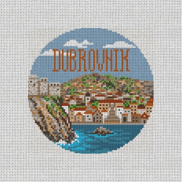 Dubrovnik Needlepoint Ornament Kit