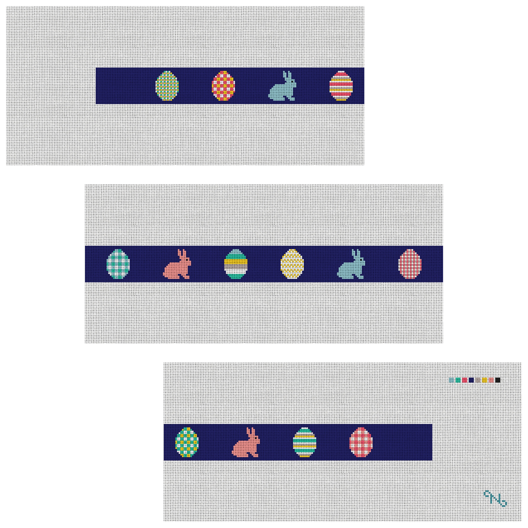 Easter Needlepoint Belt Kit