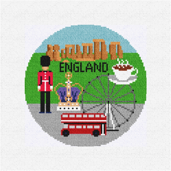 England Needlepoint Ornament Kit